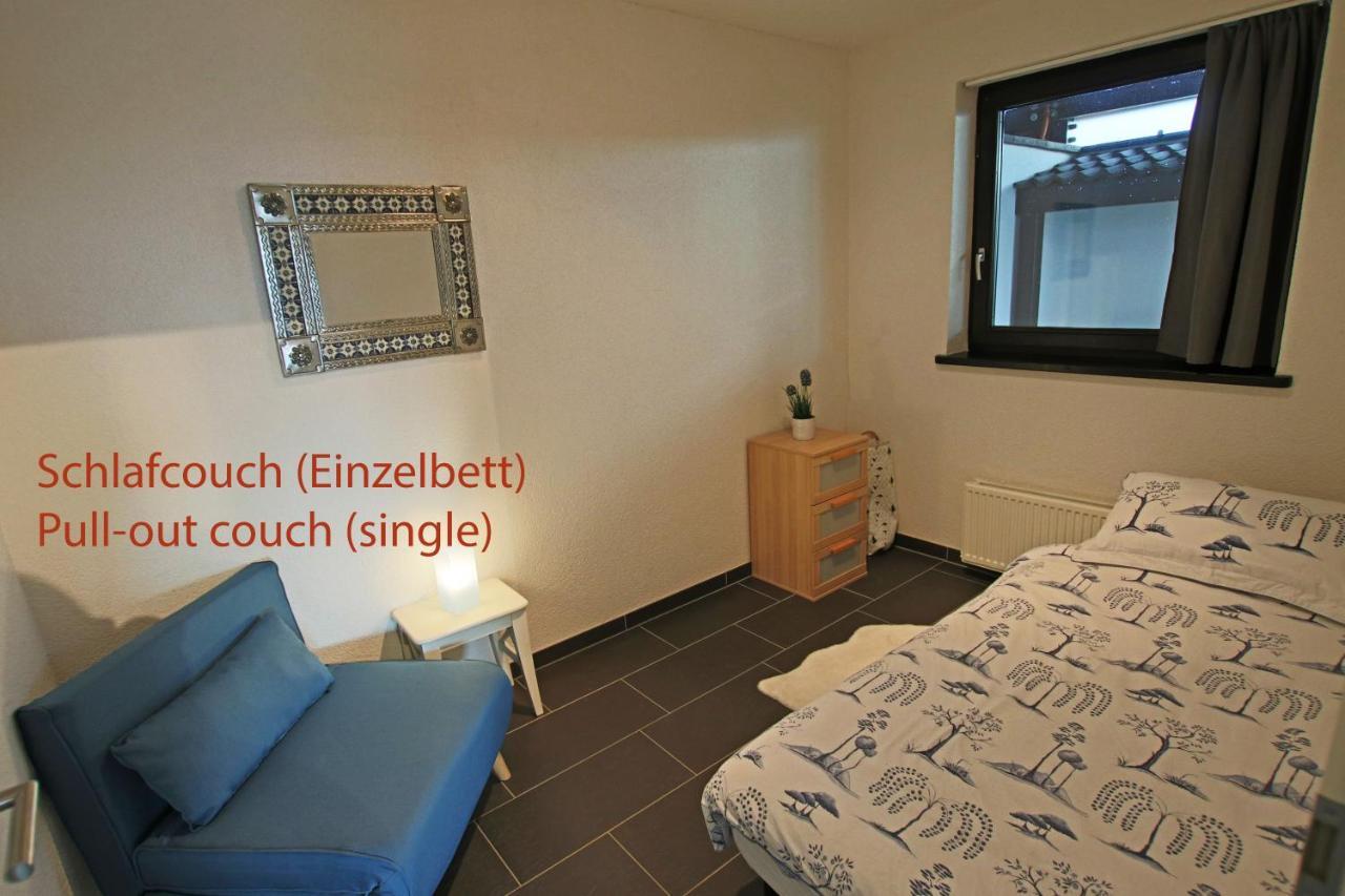Hunsrueck Valley View Apartment With Cedar Sauna Bruschied Екстер'єр фото