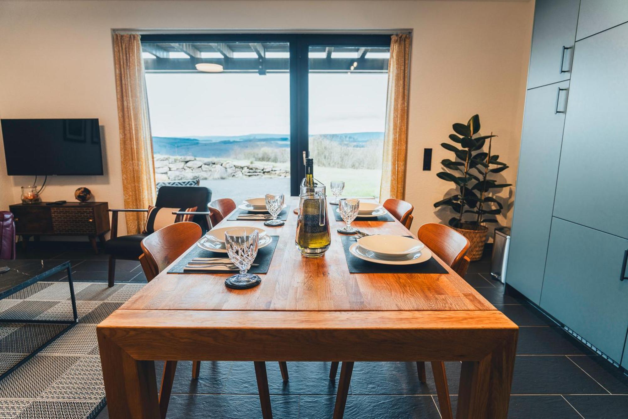 Hunsrueck Valley View Apartment With Cedar Sauna Bruschied Екстер'єр фото